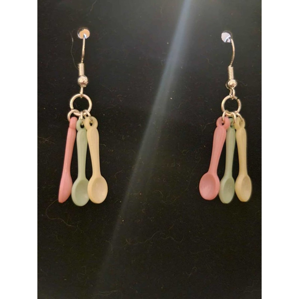 Mini  pastel spoons  earrings